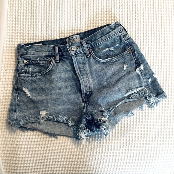Agolde Pants - Agolde Denim Shorts 26